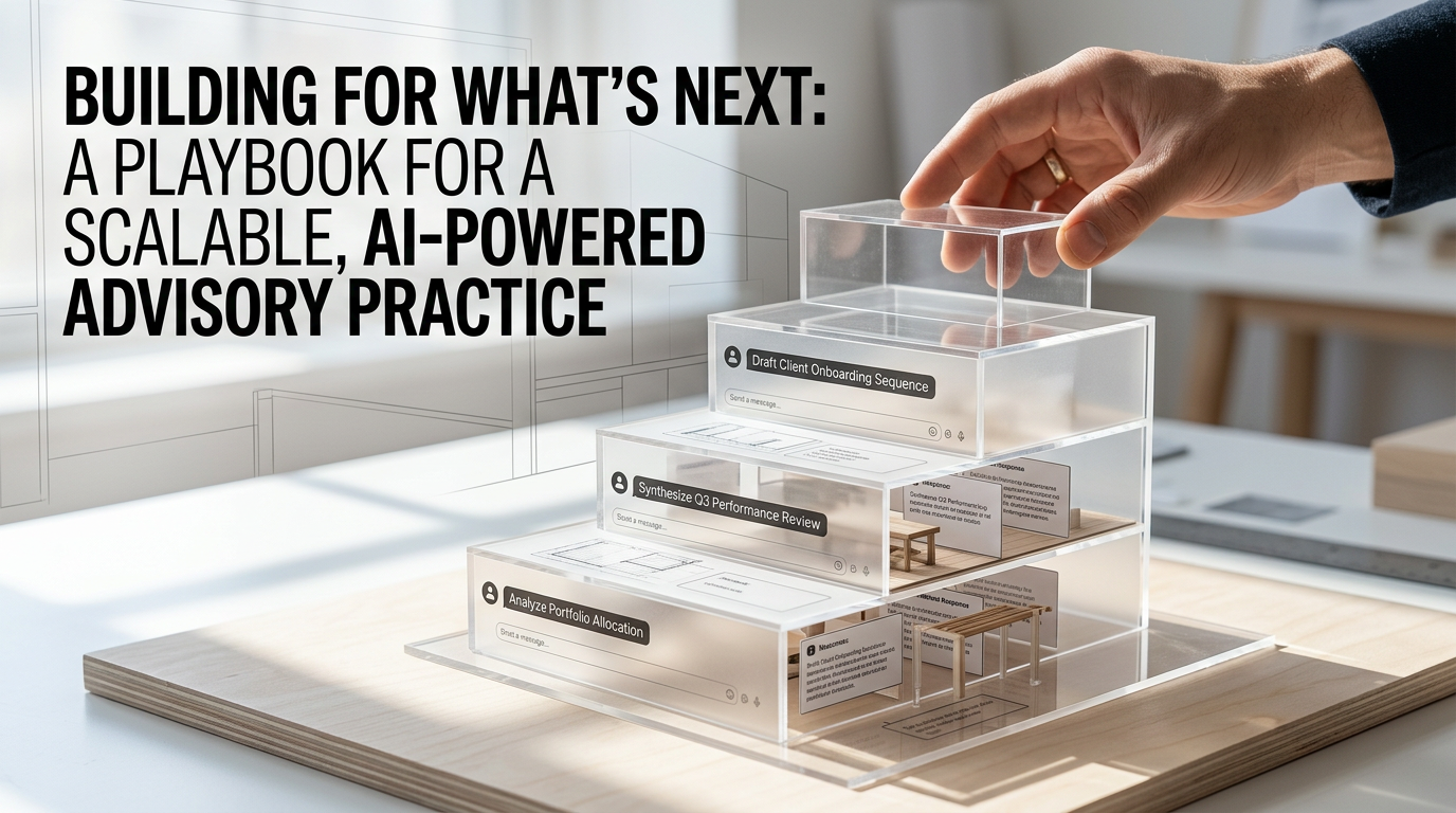 Building for What's Next: A Playbook for a Scalable, AI-Powered Advisory Practice