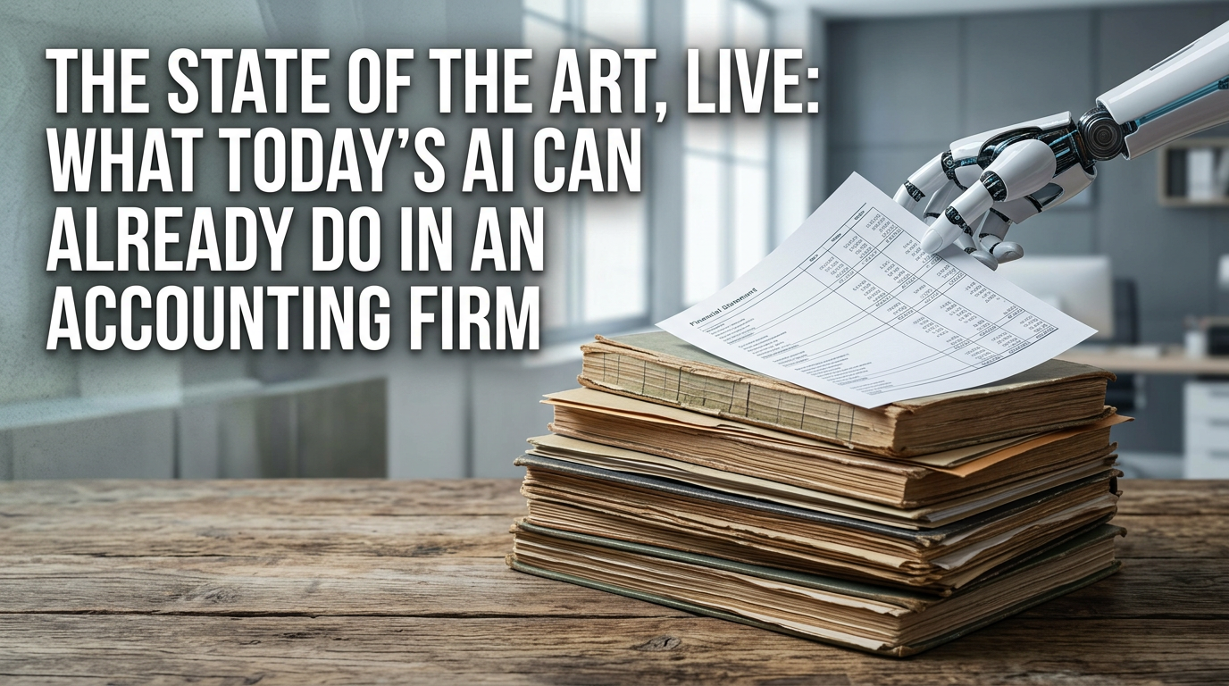 The State of the Art, Live: What Today's AI Can Already Do in an Accounting Firm