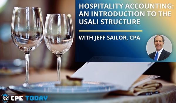 Hospitality Accounting: An Introduction to the USALI Structure