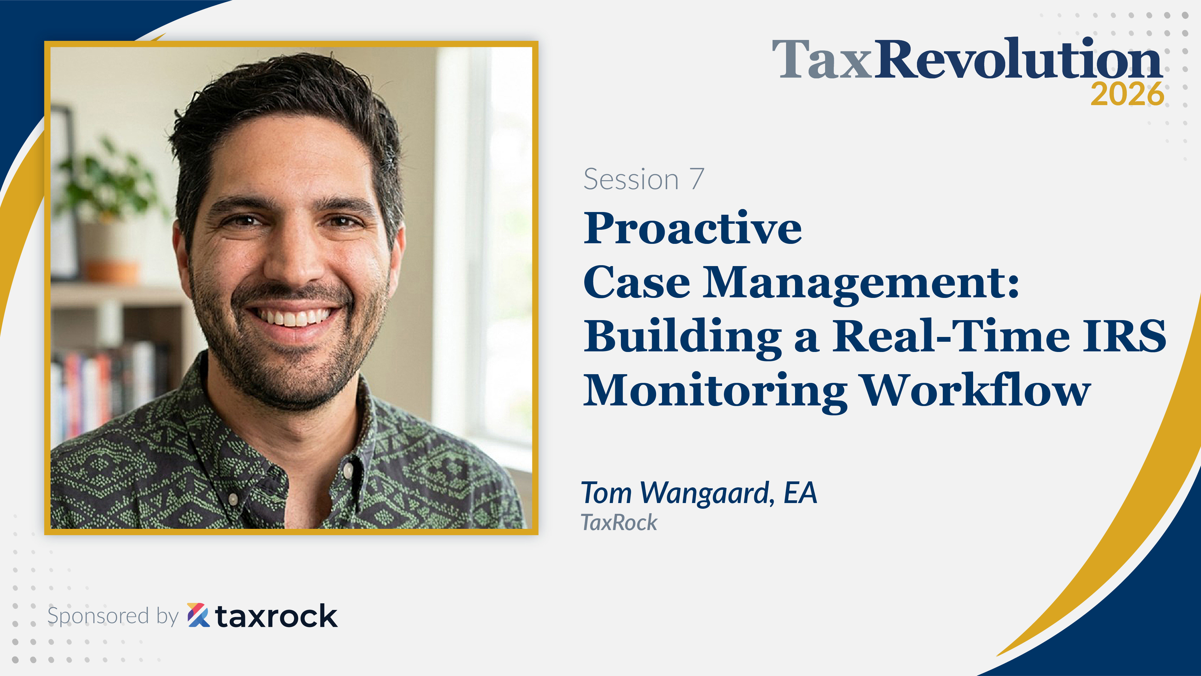 Proactive Case Management: Building a Real-Time IRS Monitoring Workflow